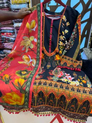 Dubai Silk 3 Pc Collection 17